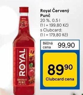 Punč Červený Royal