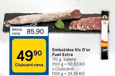 Salám Fuet extra Casademont