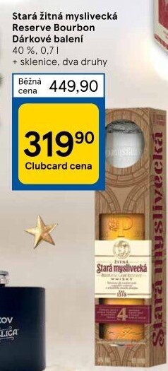 Stará žitná myslivecká Cask Reserve - dárkové balení