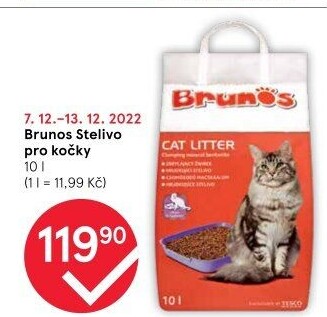 Stelivo pro kočky Brunos