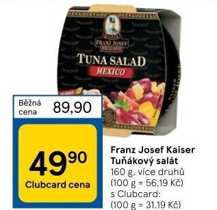 Tuňákový salát Exclusive Franz Josef Kaiser