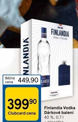 Vodka Finlandia- dárkové balení