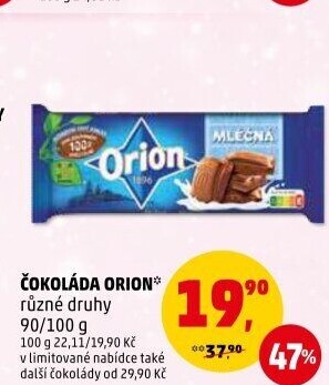 Čokoláda Orion