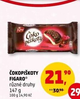 Čokopiškoty Figaro