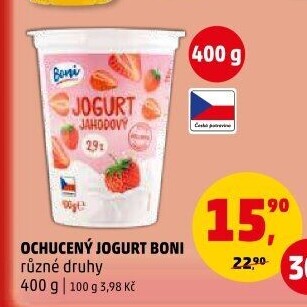 Jogurt ochucený Boni
