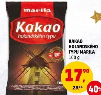 Kakao holandské Marila
