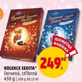 Kolekce vánoční Červená Figaro