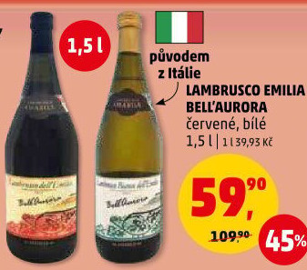 Lambrusco Emilia Bell'