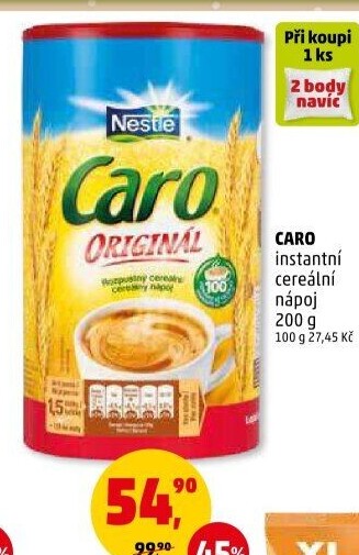 Nápoj instantní obilninový Caro Nestlé