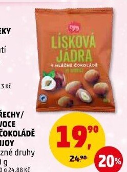 Oříšky v čokoládě Enjoy