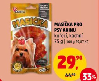 Pamlsky pro psy Masíčka Akinu