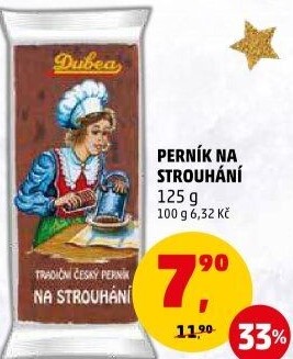 Perník na strouhání Dubea