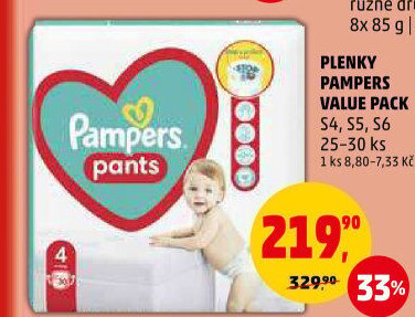 Pleny dětské Pampers