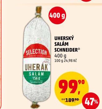 Salám Uherák Selection Schneider