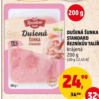 Šunka dušená standard Řezníkův talíř