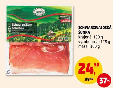Šunka schwarzwaldská Wein