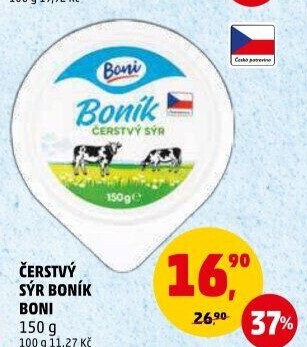Sýr čerstvý Boník Boni