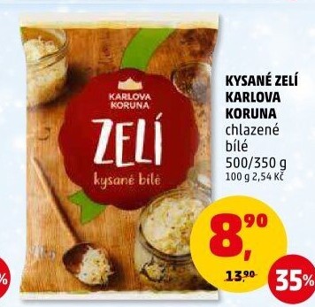 Zelí bílé kysané Karlova Koruna