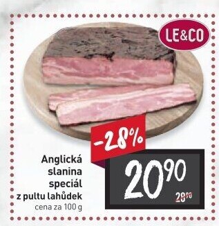 Anglická slanina speciál LE&amp