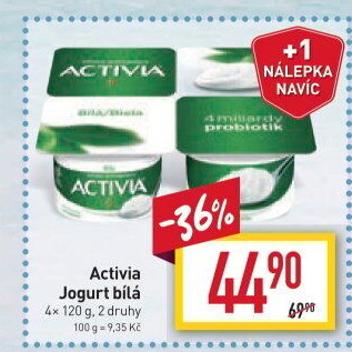 Bílý jogurt Activia Danone