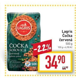 Čočka červená Lagris
