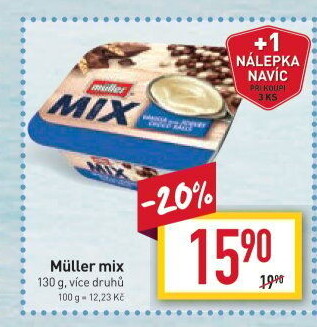 Jogurt Müller Mix