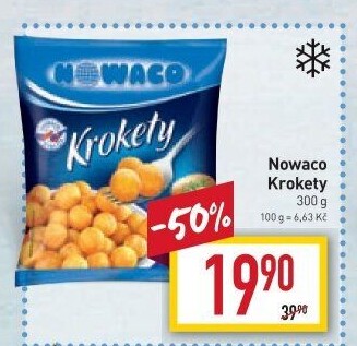 Krokety mražené Nowaco
