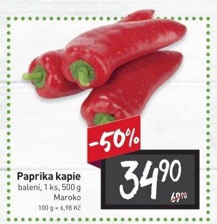 Paprika červená kapie