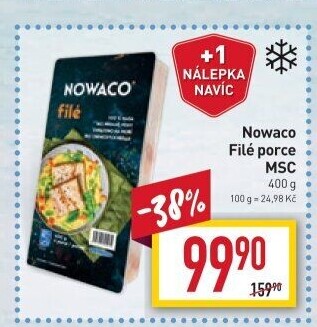 Rybí filé mražené Nowaco