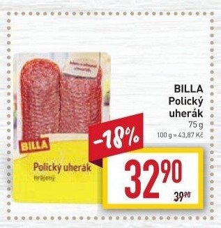 Salám Uherák polický Billa