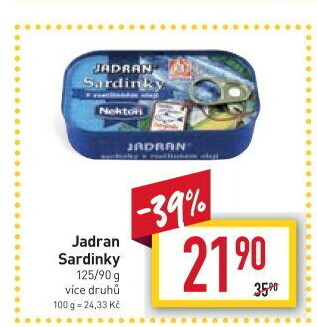Sardinky Jadran Nekton