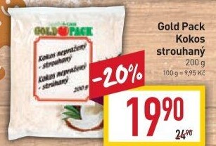 Strouhaný kokos Natürlich Gold Pack