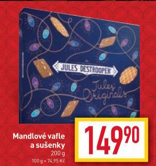 Sušenky a vafle Jules Destrooper