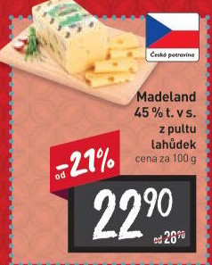 Sýr Madeland 45% Madeta