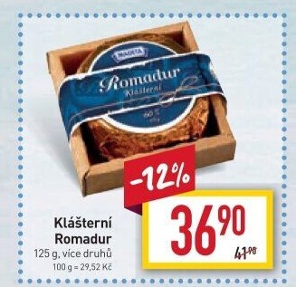 Sýr Romadur Klášterní Madeta