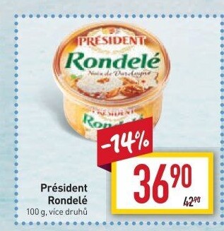 Sýr termizovaný Rondelé President