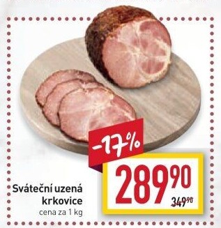 Uzená krkovice