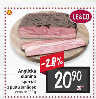 Anglická slanina speciál LE&amp