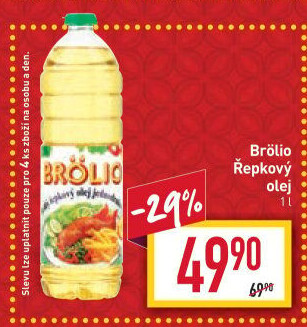 Řepkový olej Brölio