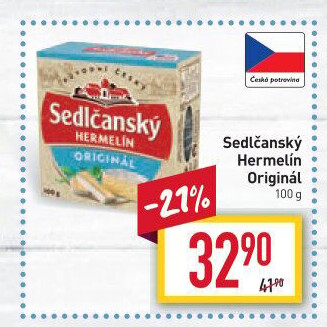 Sýr Hermelín Sedlčanský