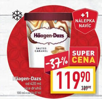 Zmrzlina v kelímku Häagen-Dazs