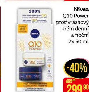 Balení krém denní a noční proti vráskám Q10 Power Nivea