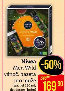 Dárková kazeta pánská Wild Nivea