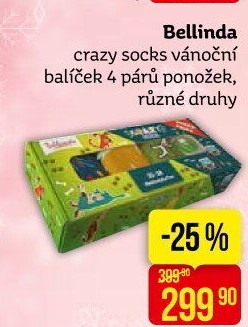 Dárková sada ponožek Crazy Socks Bellinda