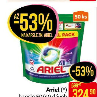 Prací kapsle Ariel