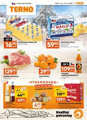 akční leták COOP 7.12.2022-13.12.2022