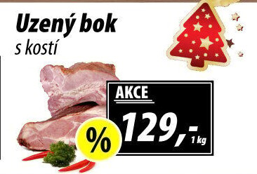 Uzený bok s kostí
