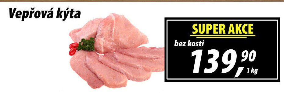 Vepřová kýta bez kosti