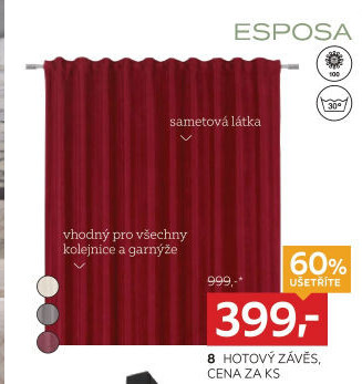 HOTOVÝ ZÁVĚS