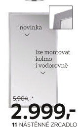 NÁSTĚNNÉ ZRCADLO